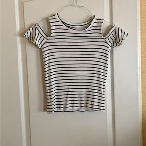 American Eagle cropped tank with sleeves